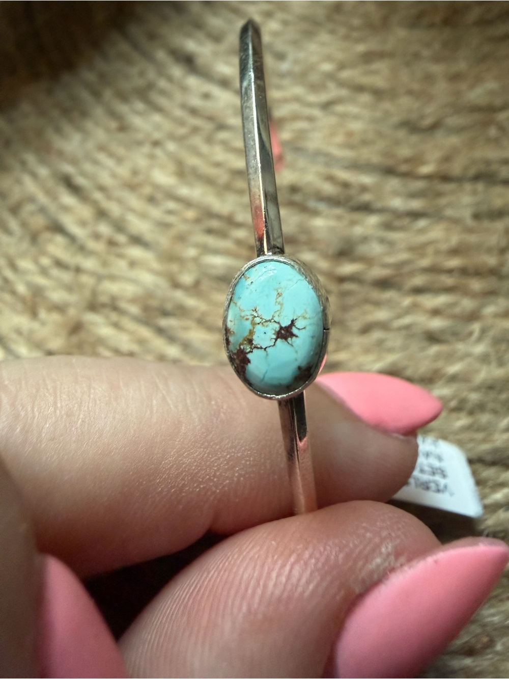 Verley Betone Golden Hills Turquoise Stone Sterling Silver Bracelet - Jewelry - Picture 8 of 8